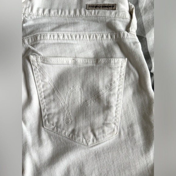 Citizens of Humanity white jeans - size 26 - Picture 3 of 5
